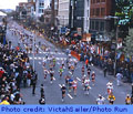תחרות ריצת מרתון הפכה למסורת שנתית בעיר בוסטון שבארה"ב